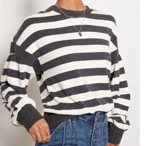Striped sweatshirt